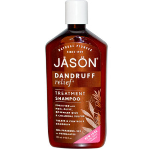 Jason Natural, Dandruff Relief Treatment Shampoo, 12 fl oz (355 ml)