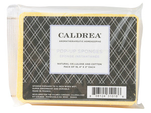 Caldrea, Pop-Up Sponges - 10 Sponges