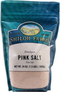 Shiloh Farms, Himalayan Pink Salt Fine Sift - 24 oz