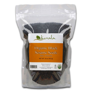 Kevala, Organic Black Sesame Seeds, 16 oz (453 g)