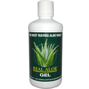 Real Aloe, Aloe Vera Gel, 32 fl oz (960 ml) (Discontinued Item)