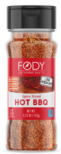 Low FODMAP Food Co Seasoning Spices Gluten Free Hot BBQ - 4.23 oz