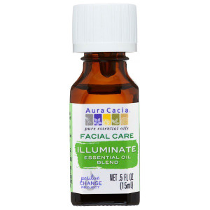 Aura Cacia, Facial Care, Essential Oil Blend, Illuminate, .5 fl oz (15 ml)