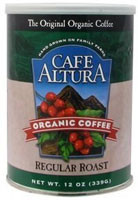 Cafe Altura Organic Ground Coffee Regular Roast -- 12 oz