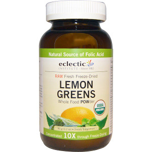 Eclectic Institute, Lemon Greens Whole Food POWder, 3.2 oz (90 g) (Discontinued Item)