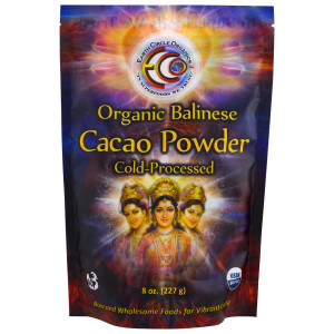 Earth Circle Organics, Organic Balinese Cacao Powder, 8 oz (227 g)
