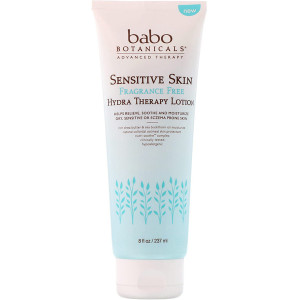 Babo Botanicals Hydra Therapy Lotion for Sensitive Skin Frangrance Free -- 8 fl oz