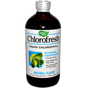 Natures Way, Chlorofresh, Liquid Chlorophyll, Unflavored, 16 fl oz (473 ml)
