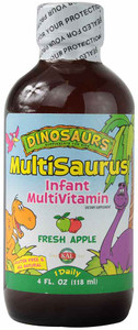 Kal MultiSaurus Infant Multivitamin Fresh Apple - 4 fl oz