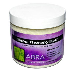 Abra Health-promotings, Sleep Therapy Bath, Mandarin & Neroli, 17 oz (482 g)