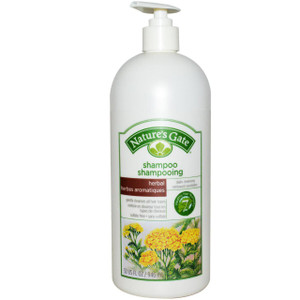 Natures Gate, Shampoo, Daily Cleanse, Vegan, Herbal, 32 fl oz (946 ml)