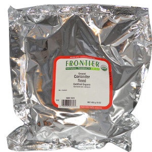 Frontier Natural Products Organic Coriander Seed Ground -- 16 oz