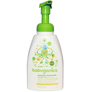 Babyganics Shampoo + Bodywash Chamomile Verbena -- 16 fl oz