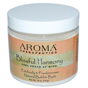 Abra Health-promotings, Natural Bubble Bath, Blissful Harmony, Patchouli & Frankincense, 14 oz (397 g)