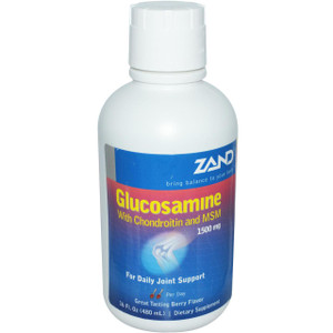Zand, Glucosamine, with Chondroitin and MSM, Berry Flavor, 1500 mg, 16 fl oz (480 ml)