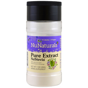 NuNaturals, NuStevia, Pure Stevia, 1 oz (28 g)