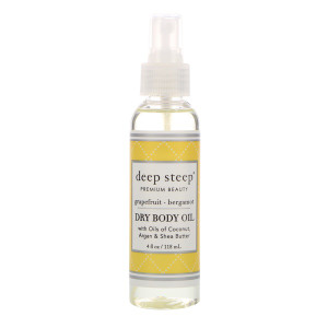 Deep Steep Dry Body Oil Grapefruit Bergamot -- 4 fl oz
