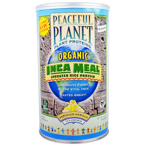VegLife, Organic, Inca Meal, Sprouted Rice Protein, Peruvian Vanilla, 12.6 oz (358 g)