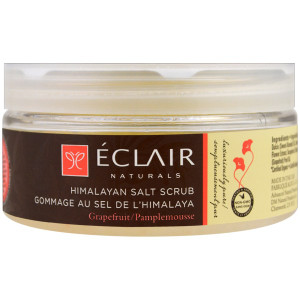 Eclair Naturals, Himalayan Salt Scrub, Grapefruit, 9 oz (255 g)
