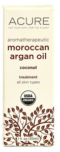 Acure Organics Aromahealth-promoting Moroccan Argan Oil Coconut - 1 fl oz
