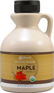 Vitaco, Certified Organic Maple Syrup Grade A - Non-GMO - 16 fl oz (473 mL)
