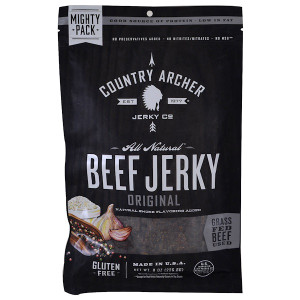Country Archer Jerky, All Natural Beef Jerky, Original, 8 oz (226.8 g)