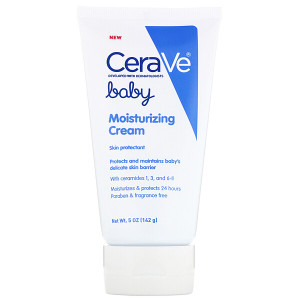 <img alt="CeraVe, Baby, Moisturizing Cream, 5 oz (142 g)" title="CeraVe, Baby, Moisturizing Cream, 5 oz (142 g),301872218051"