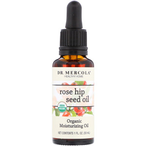 Dr. Mercola Organic Essential Oil Rose Hip Seed Oil -- 1 fl oz