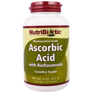 NutriBiotic, Immunity, Ascorbic Acid with Bioflavonoids, Crystalline Powder, 8 oz (227 g)