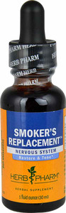 Herb Pharm Smokers Replacement Liquid Herbal Extract - 1 fl oz
