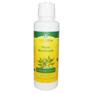 Organix South, TheraNeem Naturals, Herbal Mint Therap?, Neem Mouthwash, 16 fl oz (480 ml)