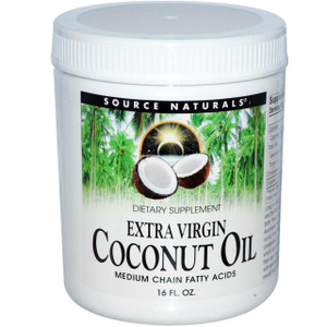 Source Naturals 100% Organic Virgin Coconut Oil -- 15 fl oz