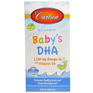 Carlson Labs, Babys DHA, 2 fl oz (60 ml)