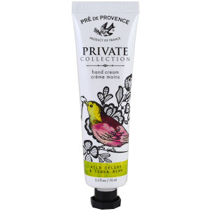 European Soaps, Pre de Provence, Private Collection, Hand Cream, Wild Celery & Tonka Bean, 2.3 fl oz (70 ml)
