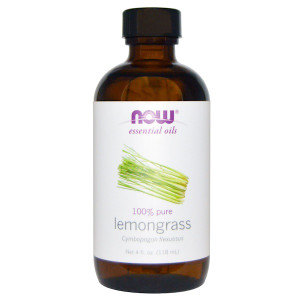 Now Foods, Essential Oils, Lemongrass, 4 fl oz (118 ml)
