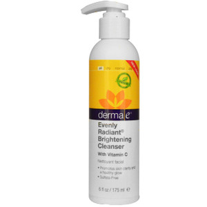 Derma E, Even Tone Brightening Cleanser, 6 fl oz (175 ml)