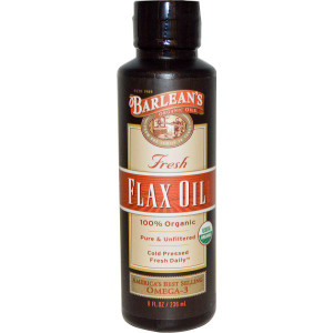 Barleans, Organic, Fresh Flax Oil, 8 fl oz (236 ml)