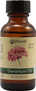 Vitaco Essential Oils 100% Pure Geranium -- 1 fl oz (30 mL)