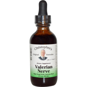 Christophers Original Formulas, Valerian Nerve, 2 fl oz (59 ml)