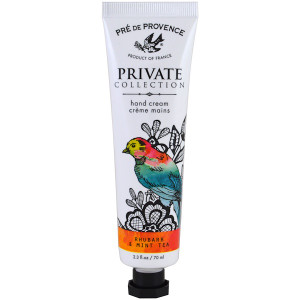 European Soaps, Pre de Provence, Private Collection, Hand Cream, Rhubarb & Mint Tea, 2.3 fl oz (70 ml)