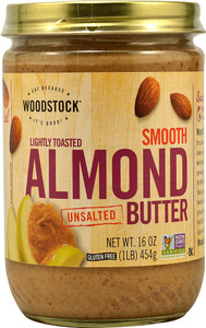 Woodstock, Smooth Almond Butter Lightly Toasted - 16 oz