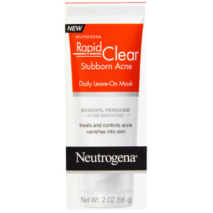 Neutrogena, Rapid Clear, Stubborn Acne, Daily Leave-On Mask, 2 oz (56 g)