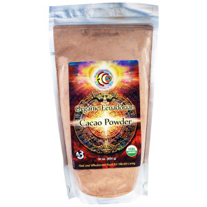 Earth Circle Organics, Organic Ecuadorian Cacao Powder, 16 oz (454 g)