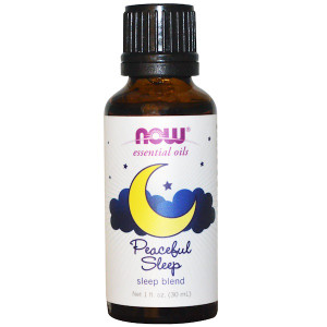 Now Foods, Essential Oils, Sleep Blend, Peaceful Sleep, 1 fl oz (30 ml)