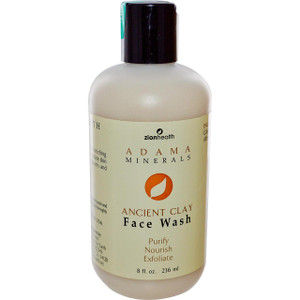 Zion Health, Adama Minerals, Ancient Clay Face Wash, 8 fl oz (236 ml)