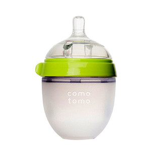 Comotomo Baby Bottle Green -- 5 oz