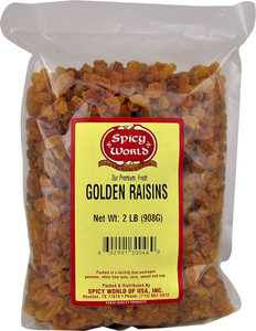 Spicy World Golden Raisins - 2 lbs