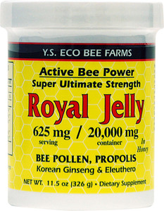 YS Eco Bee Farms Alive Bee Power Royal Jelly Paste -- 625 mg - 11.5 oz