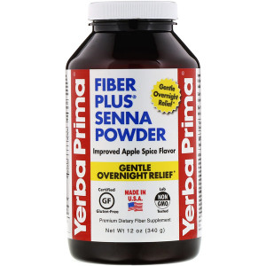 <img alt="Yerba Prima Fiber Plus Senna Powder Apple Spice -- 12 oz" title="Yerba Prima Fiber Plus Senna Powder Apple Spice -- 12 oz,046352002132"