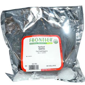 Frontier Natural Products, Organic Powdered Garlic, 16 oz (453 g)